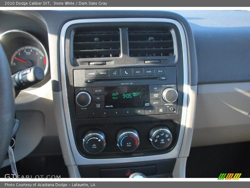 Stone White / Dark Slate Gray 2010 Dodge Caliber SXT