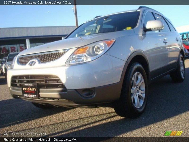 Liquid Silver / Gray 2007 Hyundai Veracruz GLS