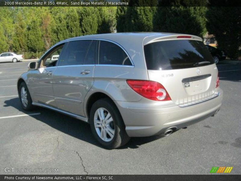 Sand Beige Metallic / Macadamia 2008 Mercedes-Benz R 350 4Matic