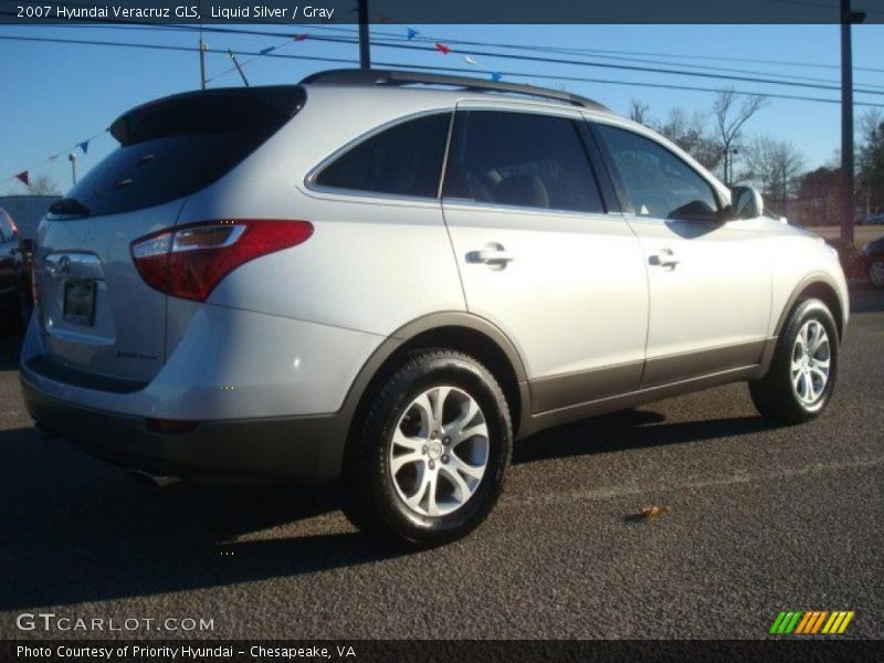 Liquid Silver / Gray 2007 Hyundai Veracruz GLS