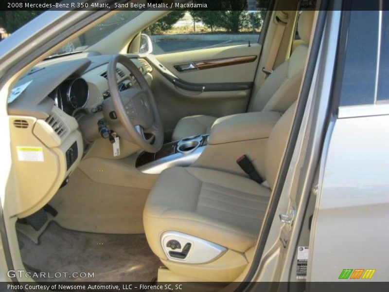 Sand Beige Metallic / Macadamia 2008 Mercedes-Benz R 350 4Matic