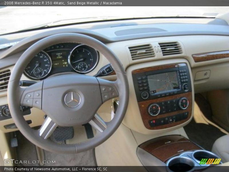 Sand Beige Metallic / Macadamia 2008 Mercedes-Benz R 350 4Matic