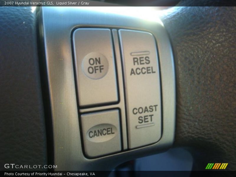 Liquid Silver / Gray 2007 Hyundai Veracruz GLS