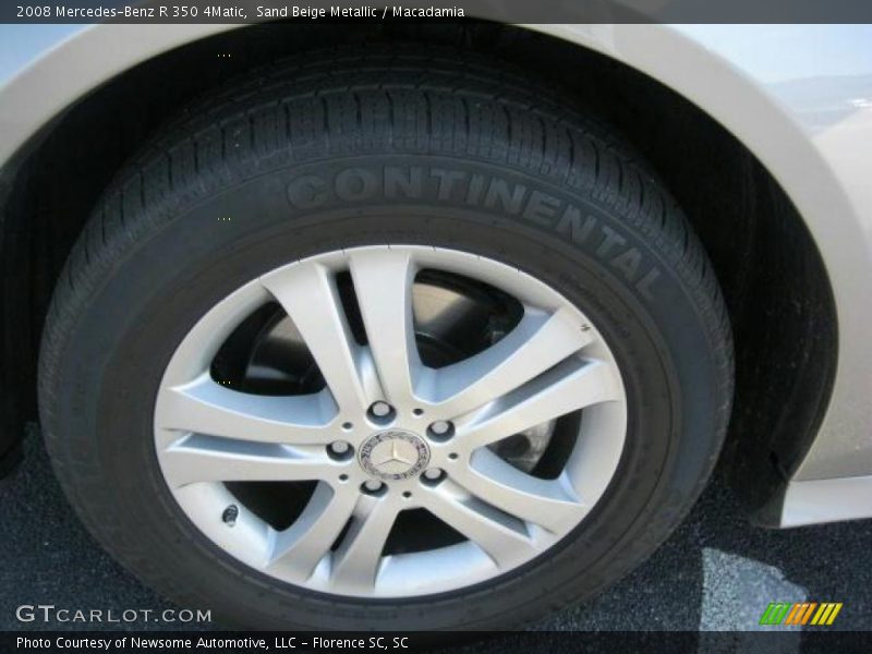 Sand Beige Metallic / Macadamia 2008 Mercedes-Benz R 350 4Matic