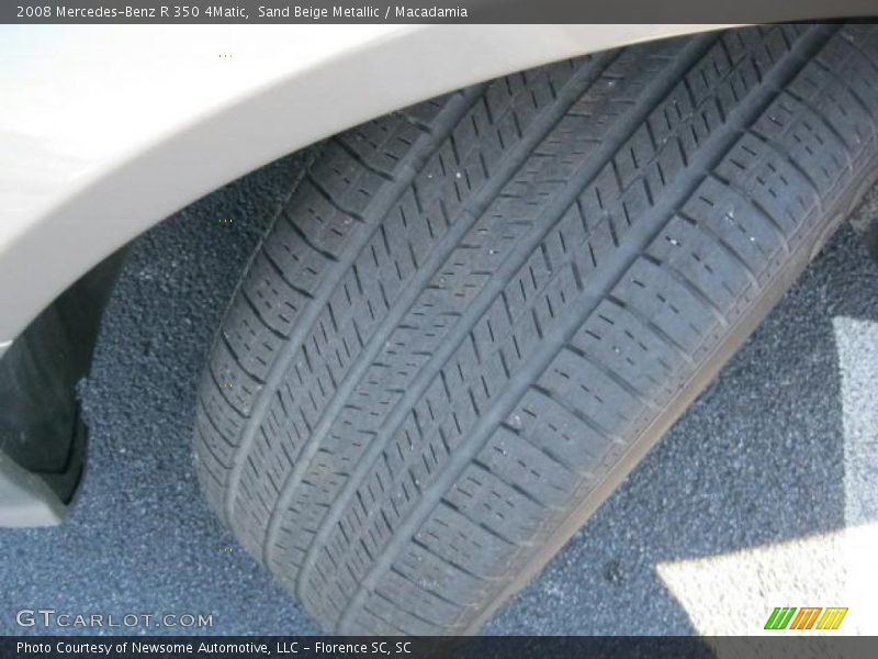 Sand Beige Metallic / Macadamia 2008 Mercedes-Benz R 350 4Matic