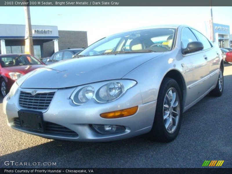 Bright Silver Metallic / Dark Slate Gray 2003 Chrysler 300 M Sedan