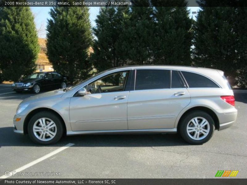 Sand Beige Metallic / Macadamia 2008 Mercedes-Benz R 350 4Matic