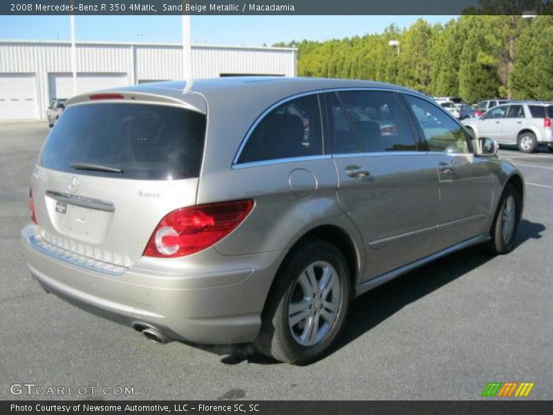 Sand Beige Metallic / Macadamia 2008 Mercedes-Benz R 350 4Matic