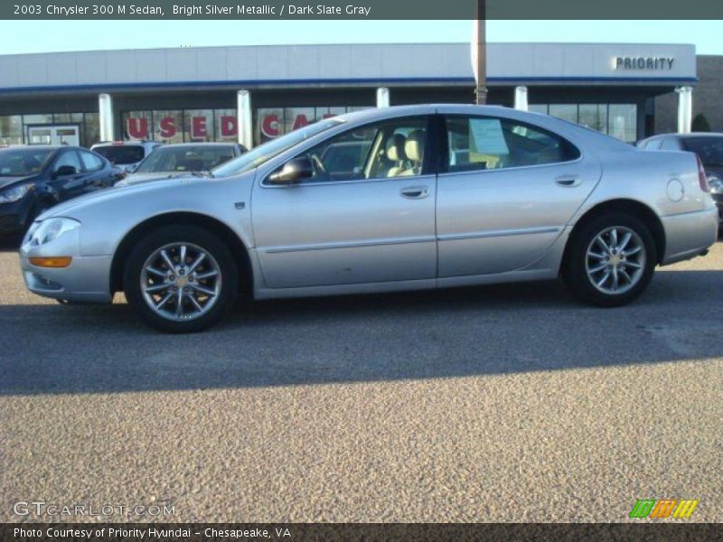 Bright Silver Metallic / Dark Slate Gray 2003 Chrysler 300 M Sedan