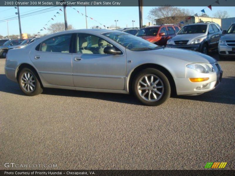 Bright Silver Metallic / Dark Slate Gray 2003 Chrysler 300 M Sedan