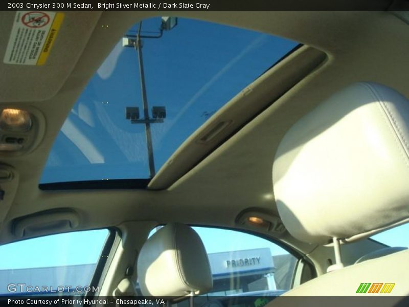 Bright Silver Metallic / Dark Slate Gray 2003 Chrysler 300 M Sedan