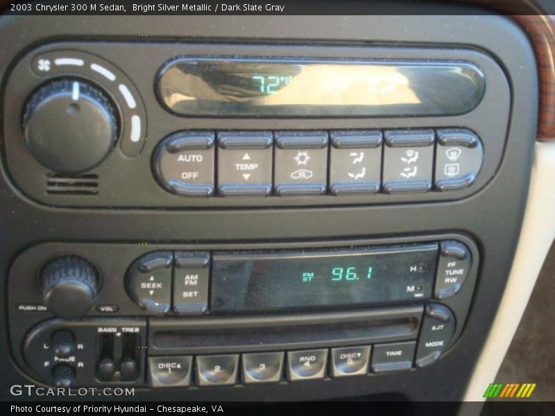 Bright Silver Metallic / Dark Slate Gray 2003 Chrysler 300 M Sedan