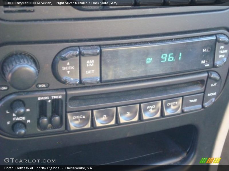 Bright Silver Metallic / Dark Slate Gray 2003 Chrysler 300 M Sedan
