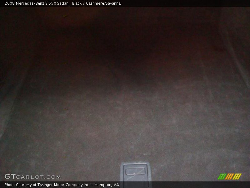 Black / Cashmere/Savanna 2008 Mercedes-Benz S 550 Sedan