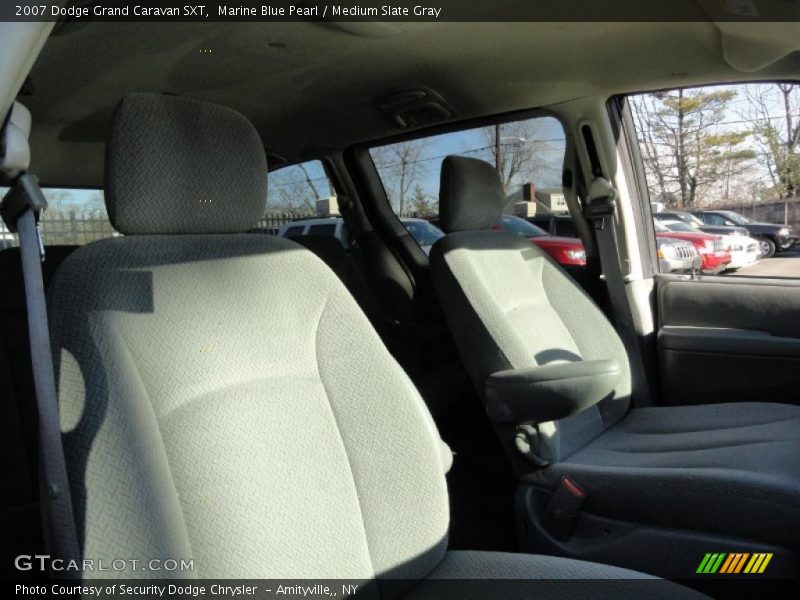 Marine Blue Pearl / Medium Slate Gray 2007 Dodge Grand Caravan SXT