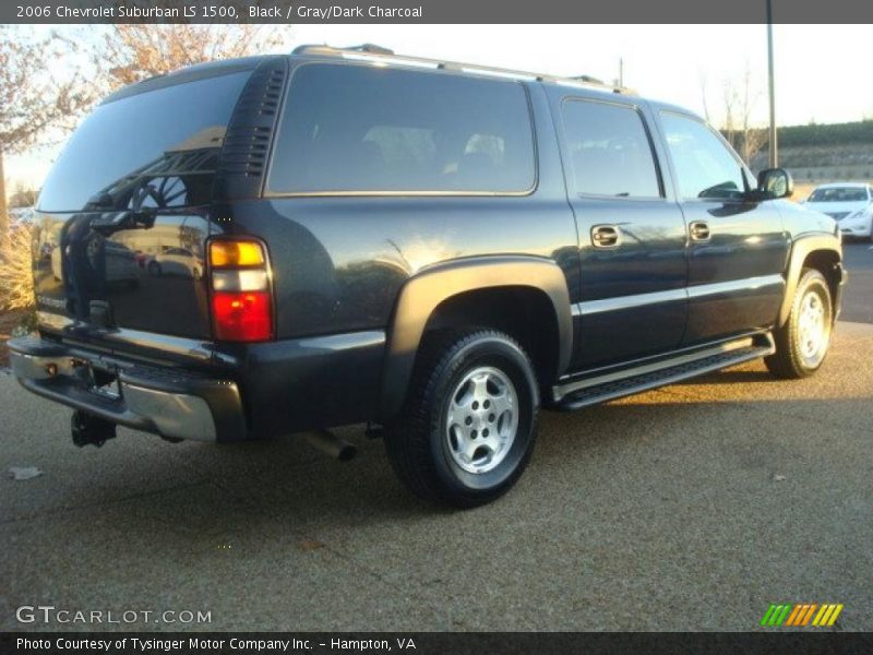 Black / Gray/Dark Charcoal 2006 Chevrolet Suburban LS 1500