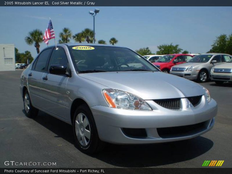 Cool Silver Metallic / Gray 2005 Mitsubishi Lancer ES
