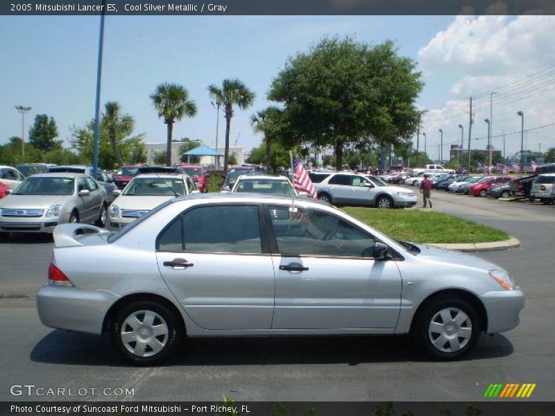 Cool Silver Metallic / Gray 2005 Mitsubishi Lancer ES