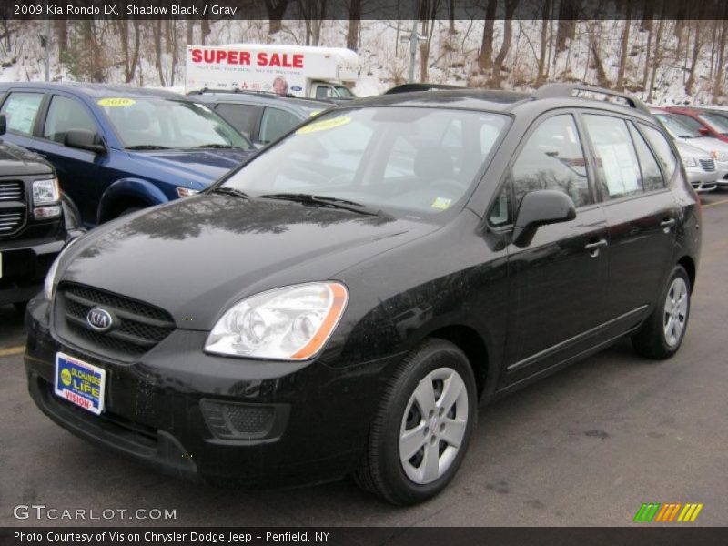 Shadow Black / Gray 2009 Kia Rondo LX