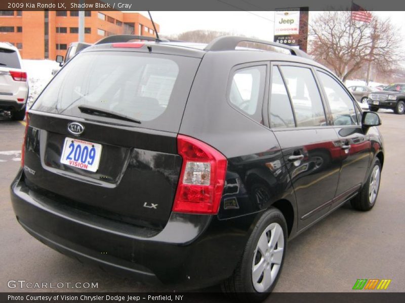 Shadow Black / Gray 2009 Kia Rondo LX