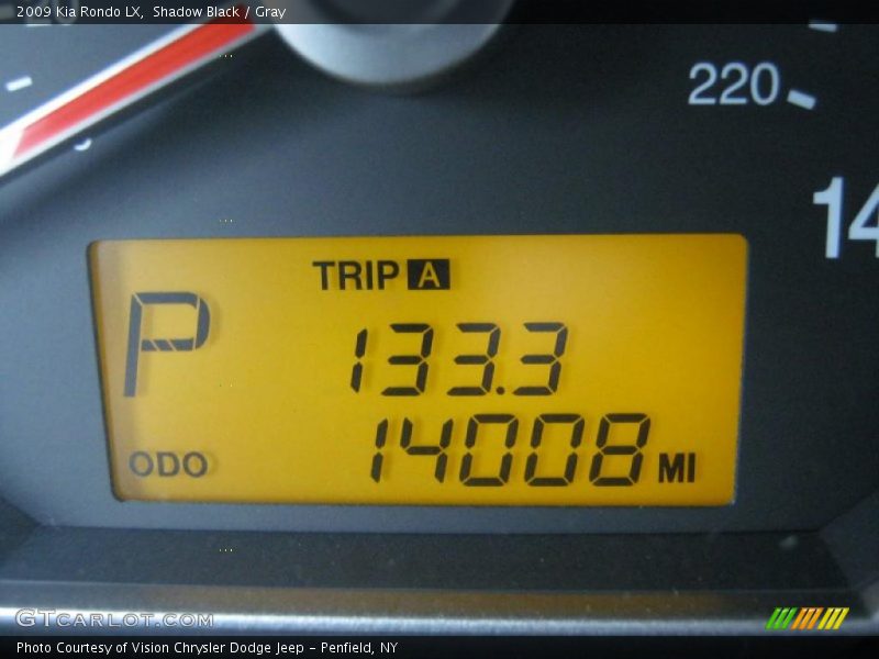 Shadow Black / Gray 2009 Kia Rondo LX