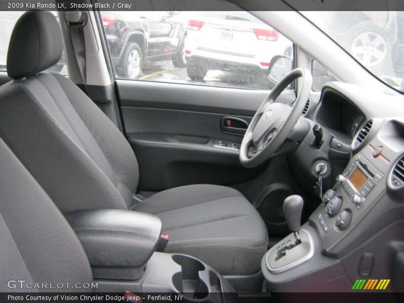 Shadow Black / Gray 2009 Kia Rondo LX