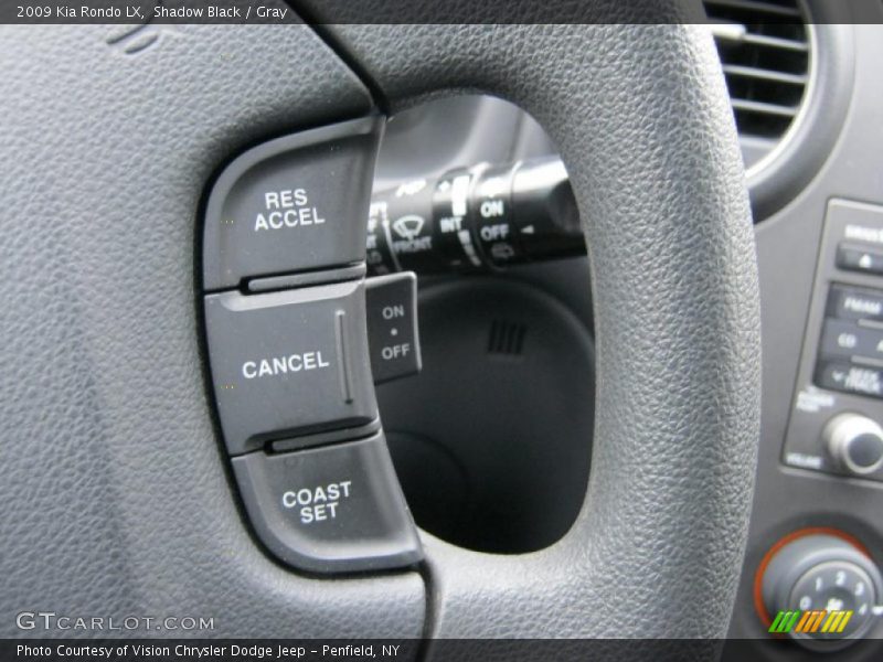 Shadow Black / Gray 2009 Kia Rondo LX