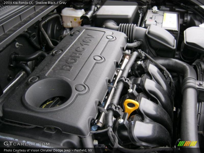 Shadow Black / Gray 2009 Kia Rondo LX