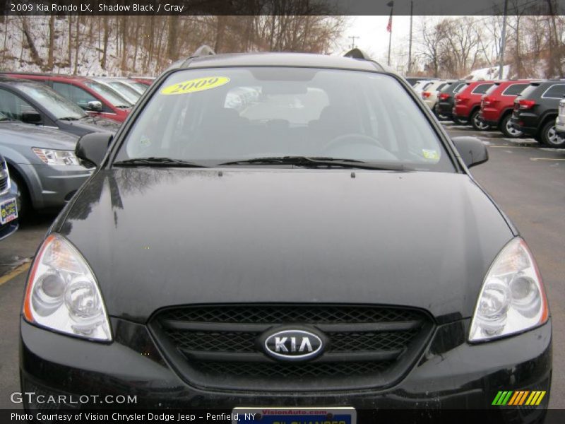 Shadow Black / Gray 2009 Kia Rondo LX
