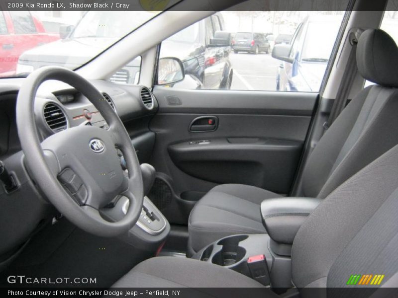 Shadow Black / Gray 2009 Kia Rondo LX