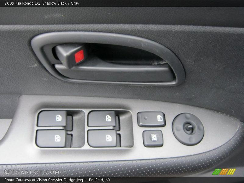 Shadow Black / Gray 2009 Kia Rondo LX
