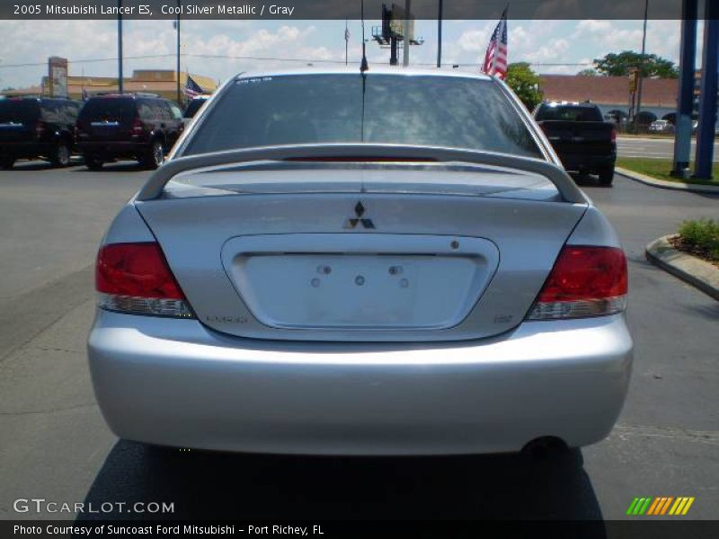 Cool Silver Metallic / Gray 2005 Mitsubishi Lancer ES