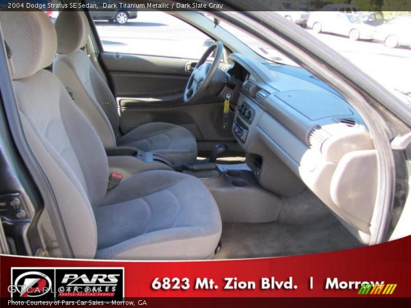 Dark Titanium Metallic / Dark Slate Gray 2004 Dodge Stratus SE Sedan