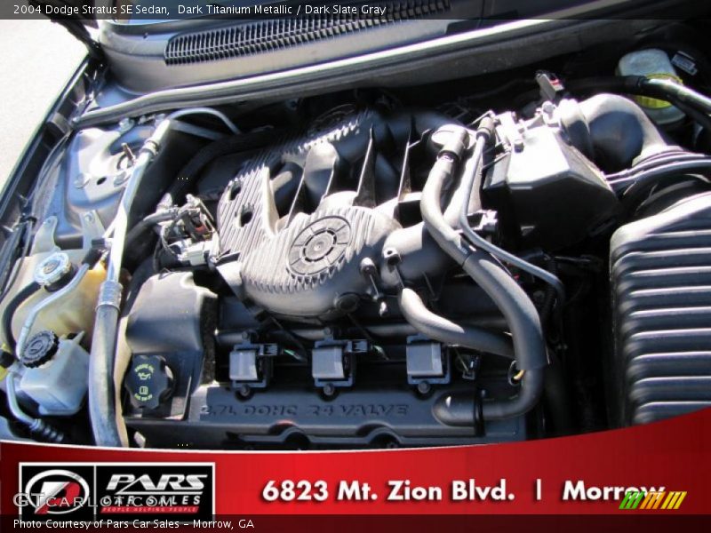 Dark Titanium Metallic / Dark Slate Gray 2004 Dodge Stratus SE Sedan