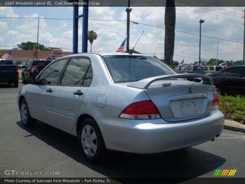 Cool Silver Metallic / Gray 2005 Mitsubishi Lancer ES