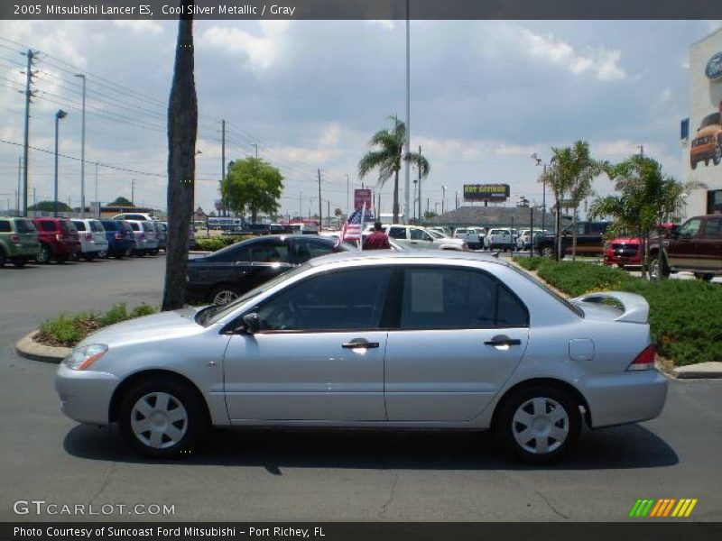 Cool Silver Metallic / Gray 2005 Mitsubishi Lancer ES