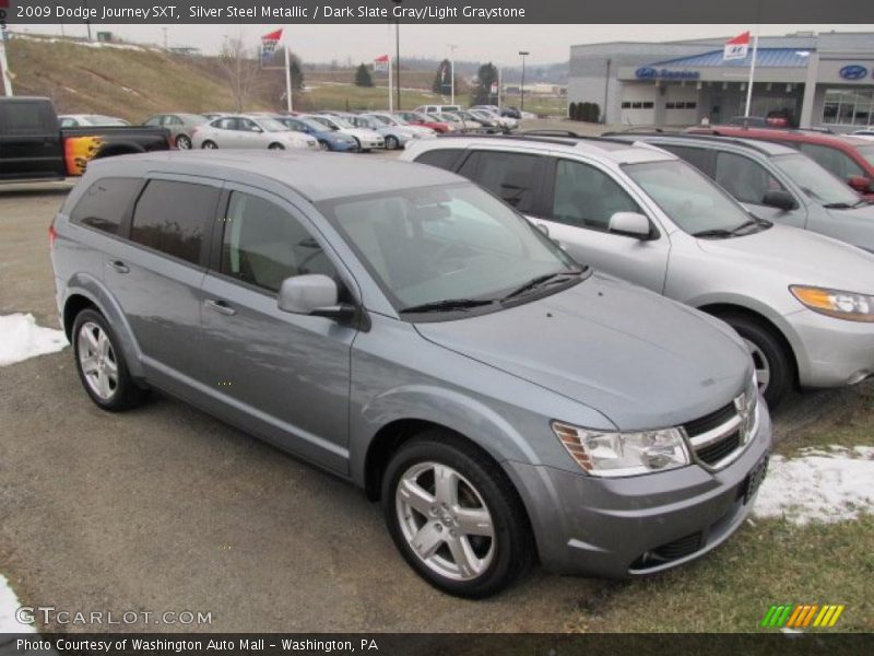 Silver Steel Metallic / Dark Slate Gray/Light Graystone 2009 Dodge Journey SXT