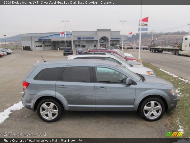 Silver Steel Metallic / Dark Slate Gray/Light Graystone 2009 Dodge Journey SXT