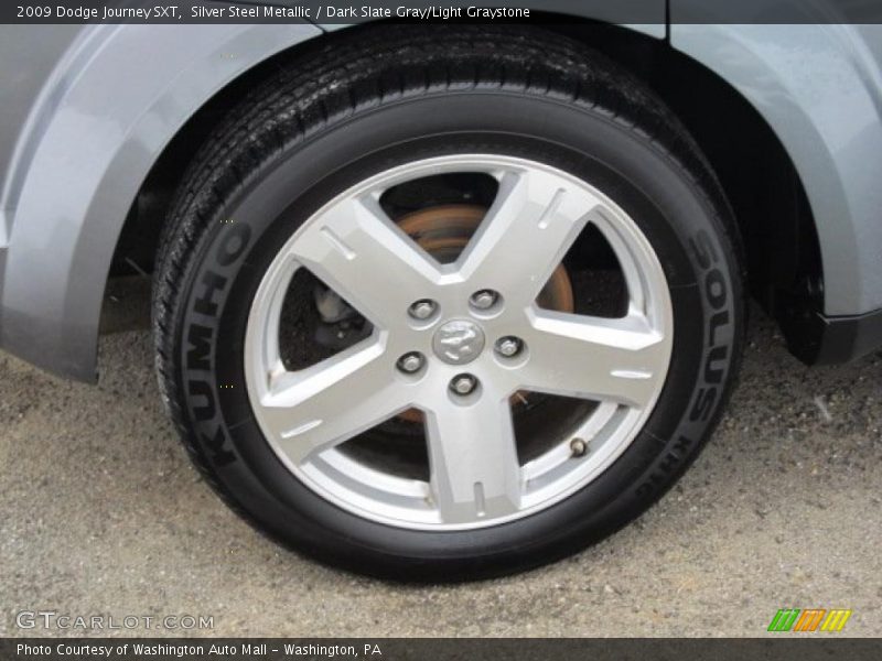 Silver Steel Metallic / Dark Slate Gray/Light Graystone 2009 Dodge Journey SXT