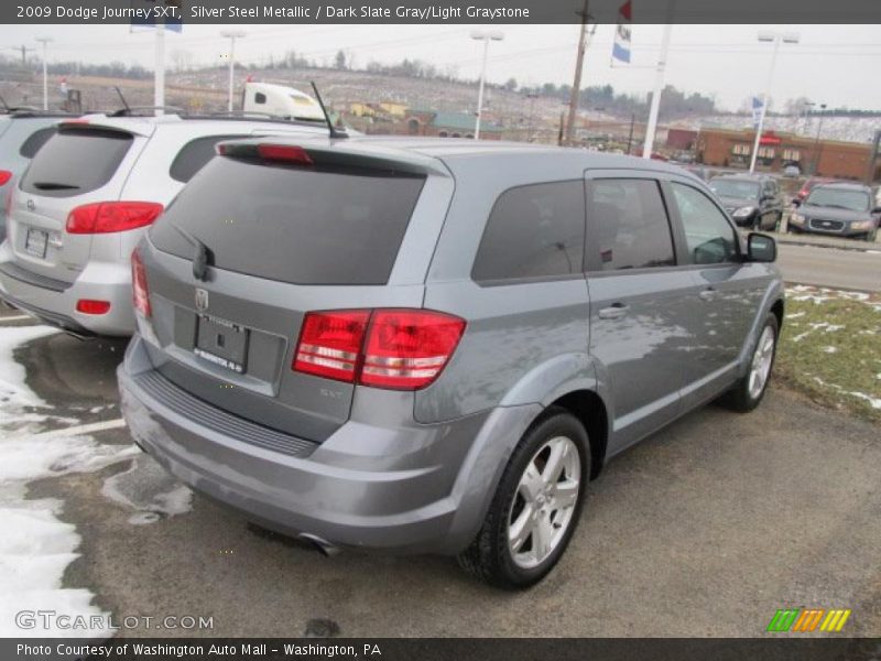 Silver Steel Metallic / Dark Slate Gray/Light Graystone 2009 Dodge Journey SXT