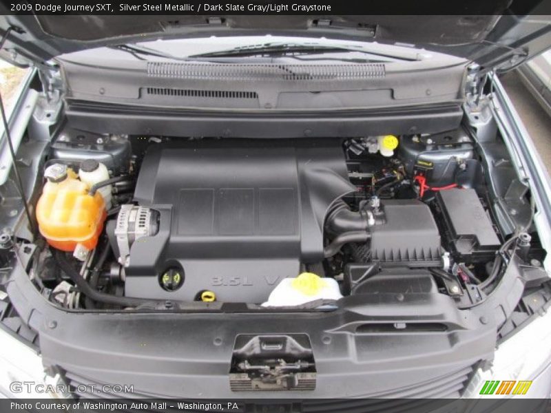 Silver Steel Metallic / Dark Slate Gray/Light Graystone 2009 Dodge Journey SXT