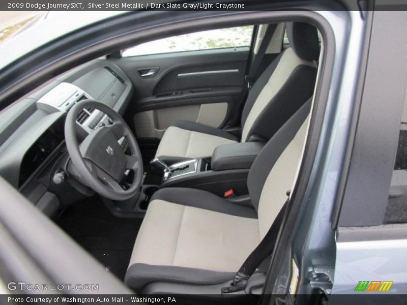 Silver Steel Metallic / Dark Slate Gray/Light Graystone 2009 Dodge Journey SXT