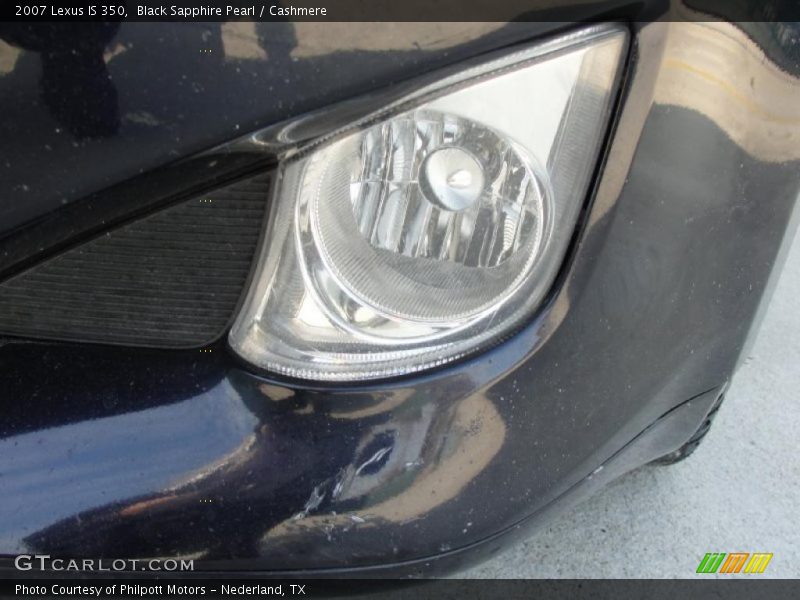 Black Sapphire Pearl / Cashmere 2007 Lexus IS 350