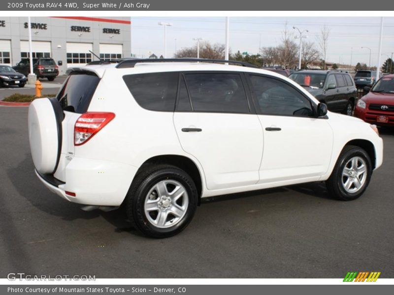 Super White / Ash Gray 2009 Toyota RAV4 4WD