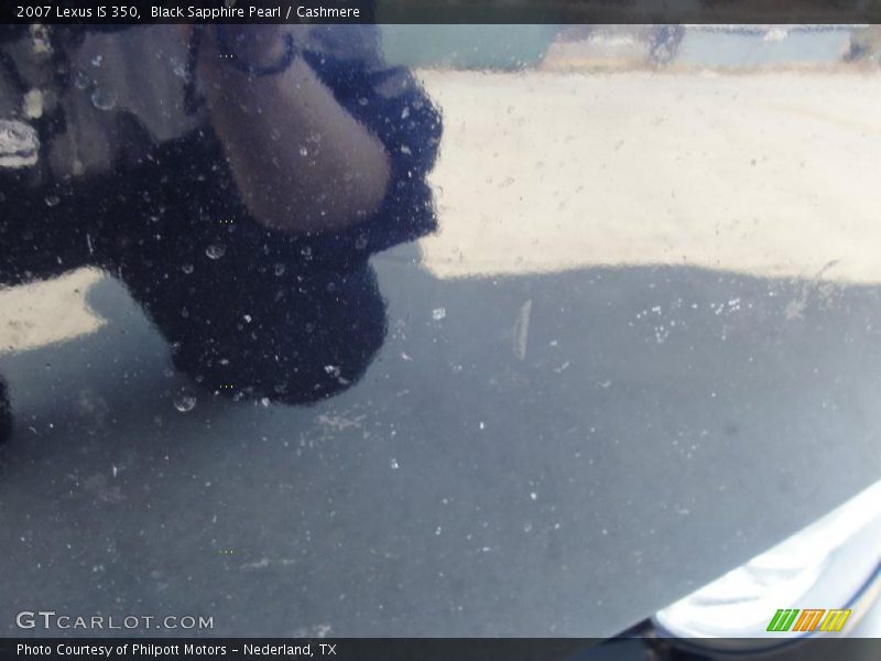 Black Sapphire Pearl / Cashmere 2007 Lexus IS 350