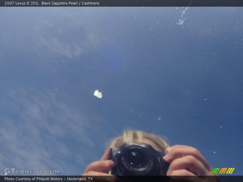 Black Sapphire Pearl / Cashmere 2007 Lexus IS 350