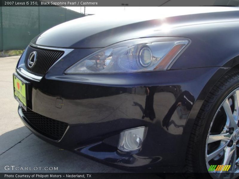 Black Sapphire Pearl / Cashmere 2007 Lexus IS 350