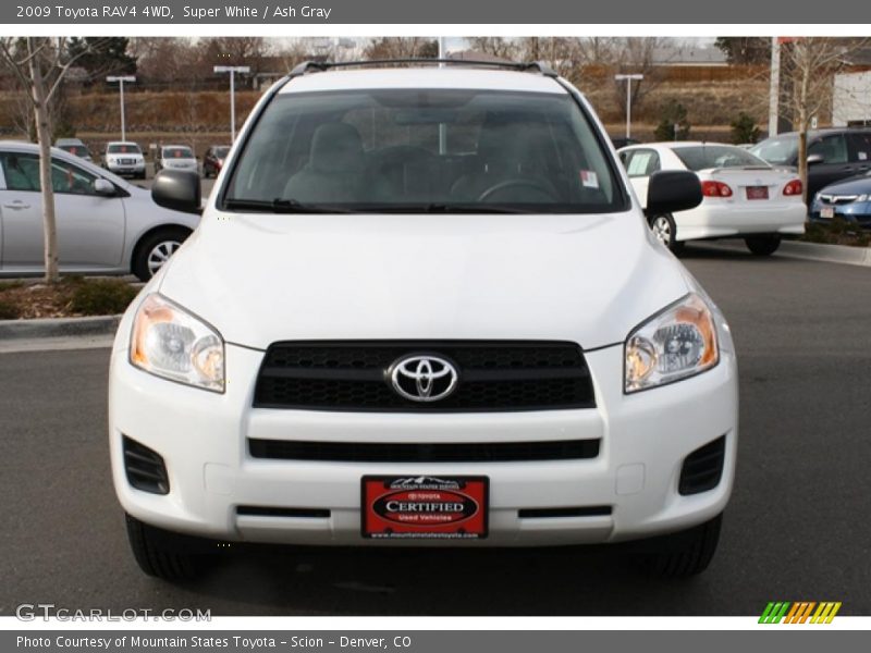 Super White / Ash Gray 2009 Toyota RAV4 4WD