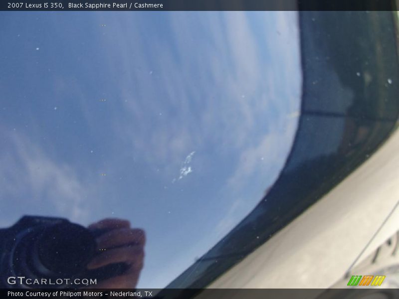 Black Sapphire Pearl / Cashmere 2007 Lexus IS 350