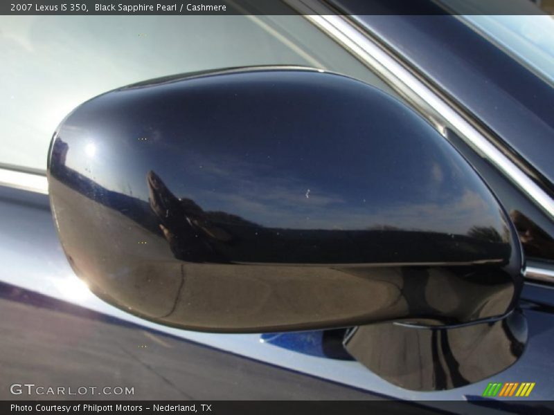 Black Sapphire Pearl / Cashmere 2007 Lexus IS 350